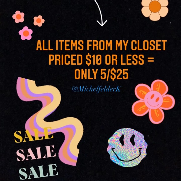🌈🌼5/$25 Bundle Sale! 🌼🌈 - Picture 1 of 2